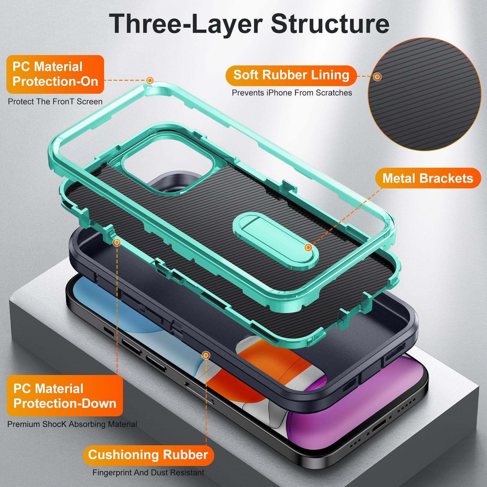 iPhone 11 Kickstand anti-dropProtection Case
