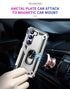 Samsung Galaxy S23 Plus Case Ring Magnetic GPS car mount Phone Holder case