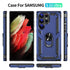 Samsung Galaxy S23  Ultra Case Ring Magnetic GPS car mount Phone Holder case