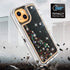 Transparent Floating Glitter Heavy Duty Case  for iPhone 13 mini