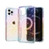 iPhone 14 ProMax  Magnetic attraction shiny transparency  Case