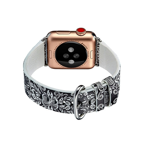 Apple Watch Series 4/3/2/1 with Silver Buckle Rubber Design Colorful Replacement i Watch Bands