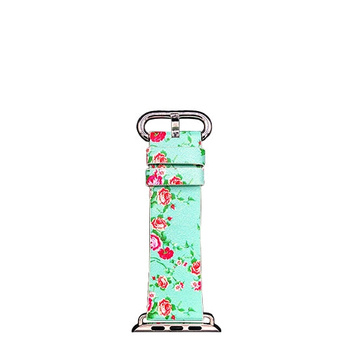 Apple Watch Series 4/3/2/1 with Silver Buckle Rubber Design Colorful Replacement i Watch Bands