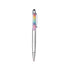 Capacitive Touch Screen Ballpoint Pen Cute Rainbow Diamond Crystal Ball Pens School Writing Supplies - White