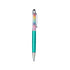 Capacitive Touch Screen Ballpoint Pen Cute Rainbow Diamond Crystal Ball Pens School Writing Supplies - Light Teal