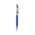 Capacitive Touch Screen Ballpoint Pen Cute Rainbow Diamond Crystal Ball Pens School Writing Supplies - Transparent Purple
