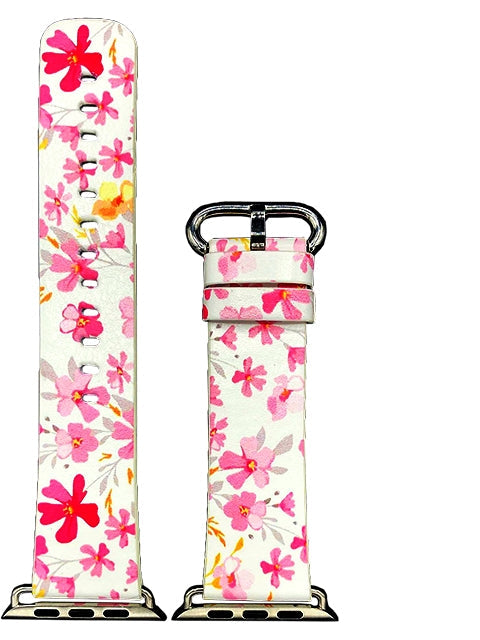 Apple Watch Series 4/3/2/1 with Silver Buckle Rubber Design Colorful Replacement i Watch Bands