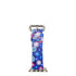 Apple Watch Series 4/3/2/1 with Silver Buckle Rubber Design Colorful Replacement i Watch Bands