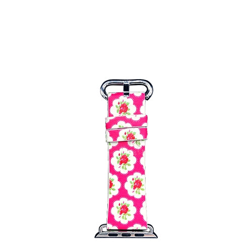 Apple Watch Series 4/3/2/1 with Silver Buckle Rubber Design Colorful Replacement i Watch Bands