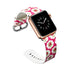 Apple Watch Series 4/3/2/1 with Silver Buckle Rubber Design Colorful Replacement i Watch Bands