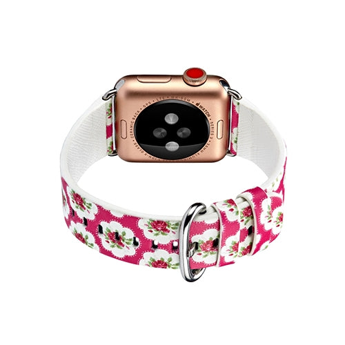 Apple Watch Series 4/3/2/1 with Silver Buckle Rubber Design Colorful Replacement i Watch Bands