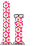 Apple Watch Series 4/3/2/1 with Silver Buckle Rubber Design Colorful Replacement i Watch Bands