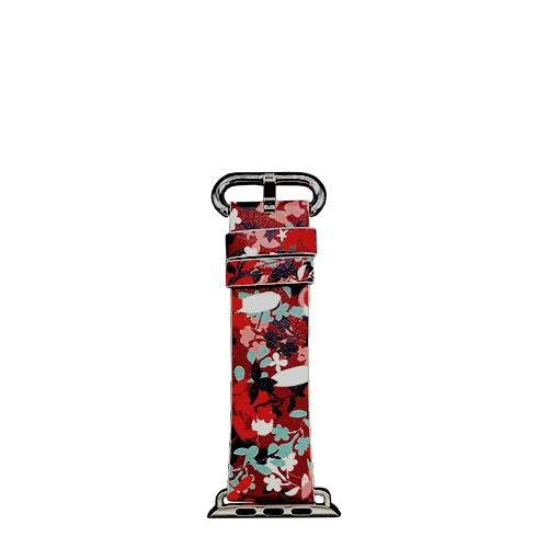 Apple Watch Series 4/3/2/1 with Silver Buckle Rubber Design Colorful Replacement i Watch Bands
