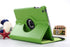 360 Degrees Rotating Leather Standing Case for iPad 4 - Hot Pink