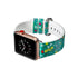 Apple Watch Series 4/3/2/1 with Silver Buckle Rubber Design Colorful Replacement i Watch Bands