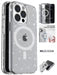 iPhone 14 ProMax  Magnetic attraction shiny transparency  Case