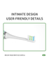 Wireless charging smart electric sonic toothbrush