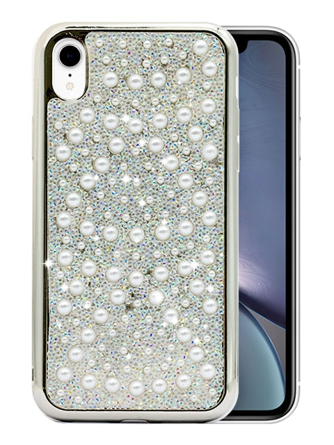 Pearl and diamond case for iPhone XR(6.1'')