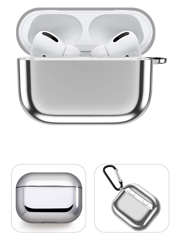 TPU electroplated protective cover for apple AirPods Pro