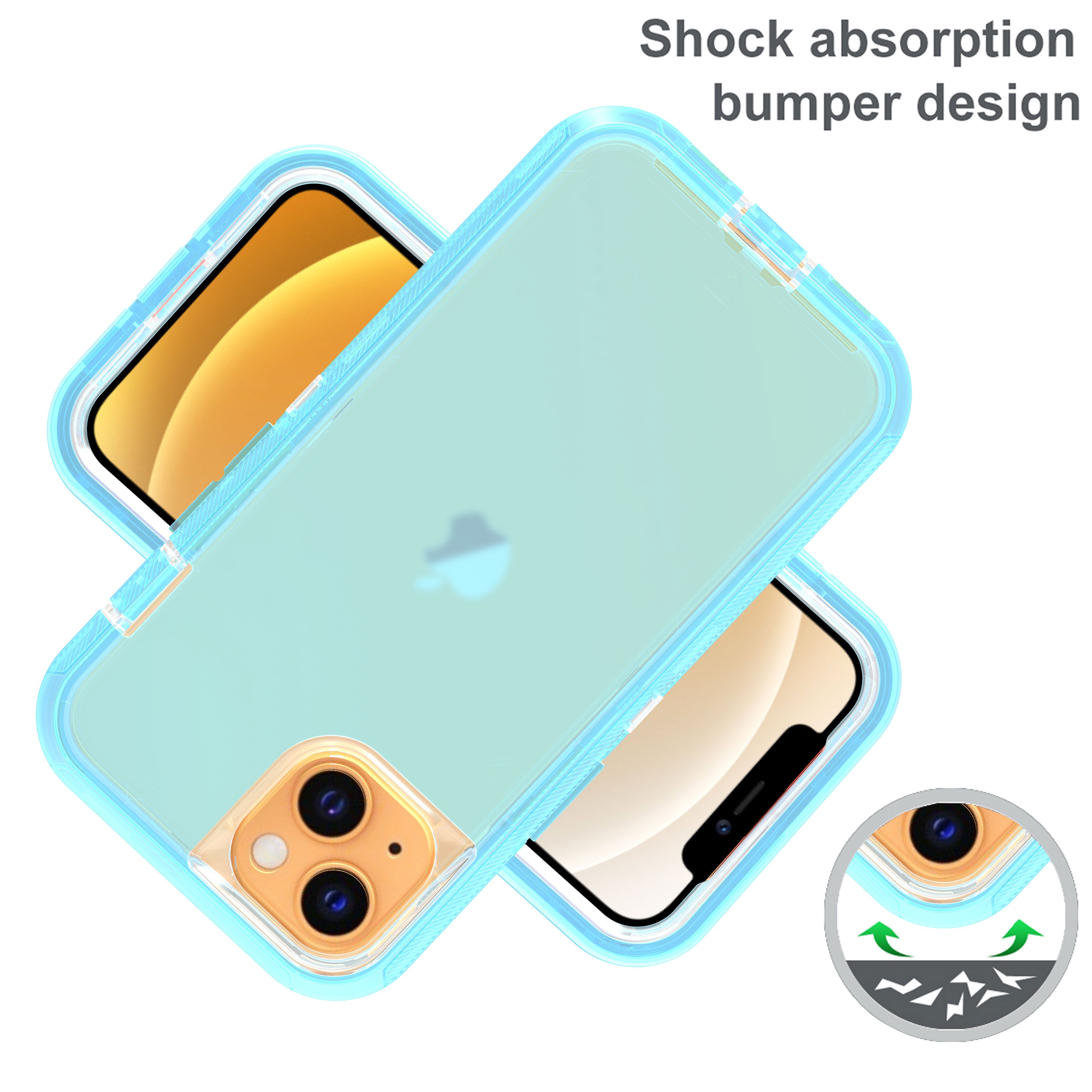 iPhone 13 mini Transparent Full Protection Heavy Case