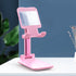 Mobile phone bracket folding and retractable