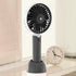 New Portable USB Rechargeable Cooling Personal Fan- Black