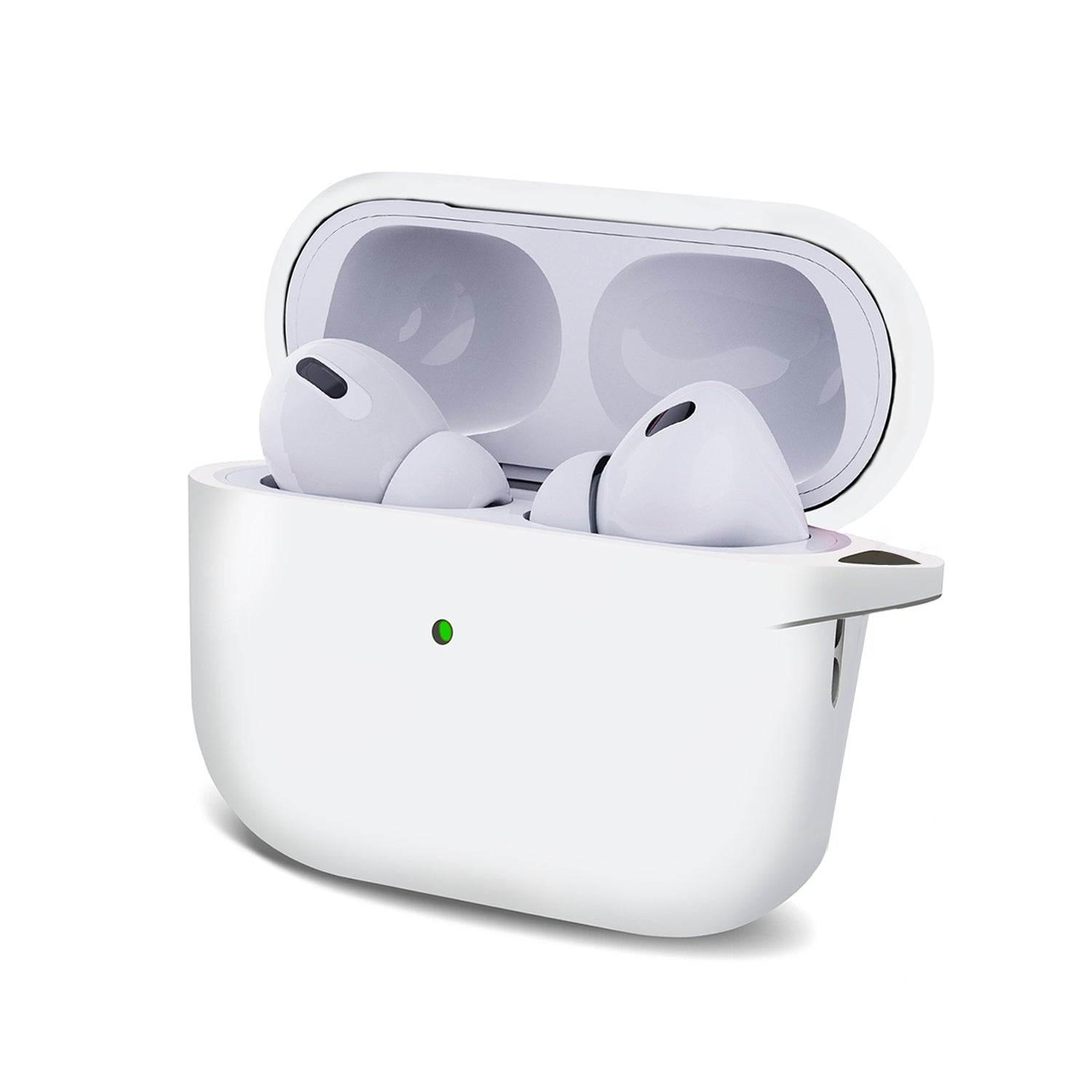 AirPods Pro (2) Case Cover with Carabiner Silicone Compatible with Apple AirPods Pro 2022