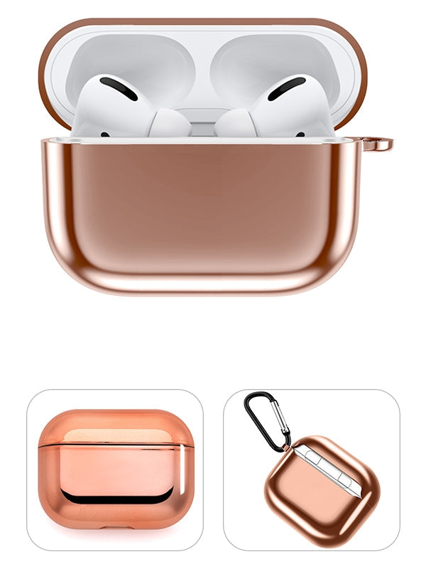 TPU electroplated protective cover for apple AirPods Pro