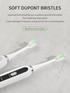 Wireless charging smart electric sonic toothbrush