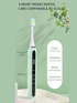 Wireless charging smart electric sonic toothbrush