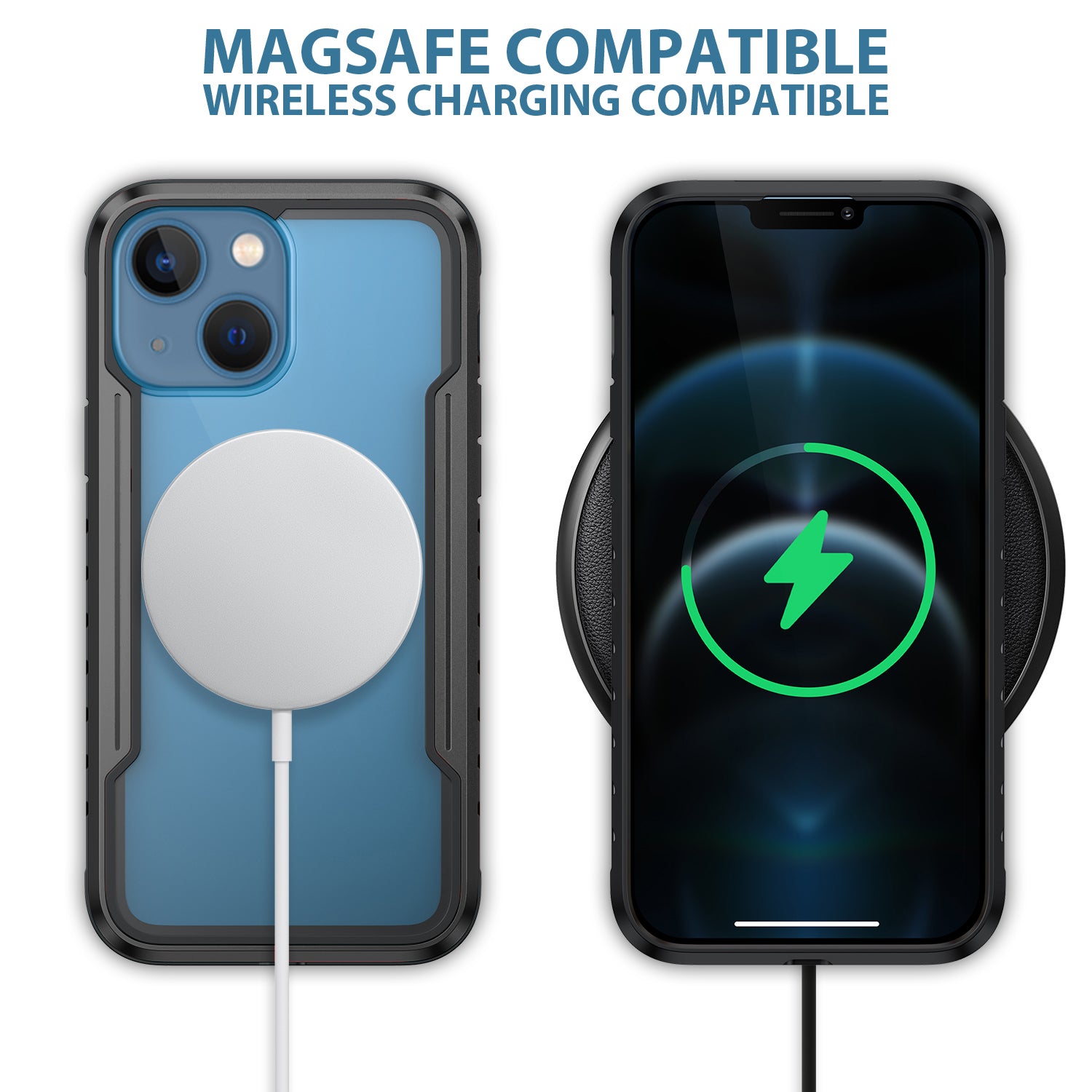 iPhone 13 mini Color bumper full body heavy protection case