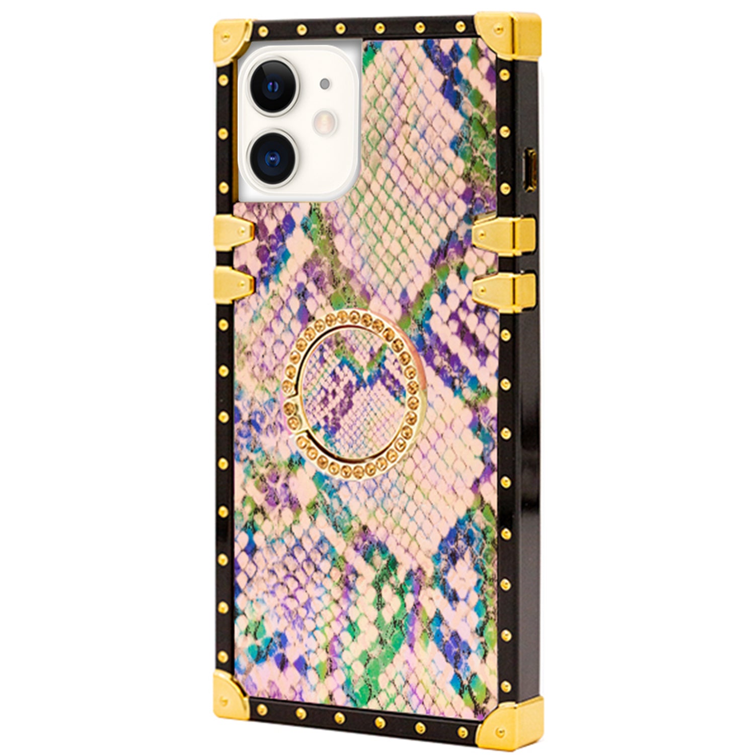 iPhone 11 (6.1") TPU Luxury Diamonds Fashion Case with Kickstand