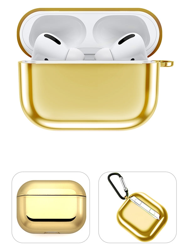 TPU electroplated protective cover for apple AirPods Pro