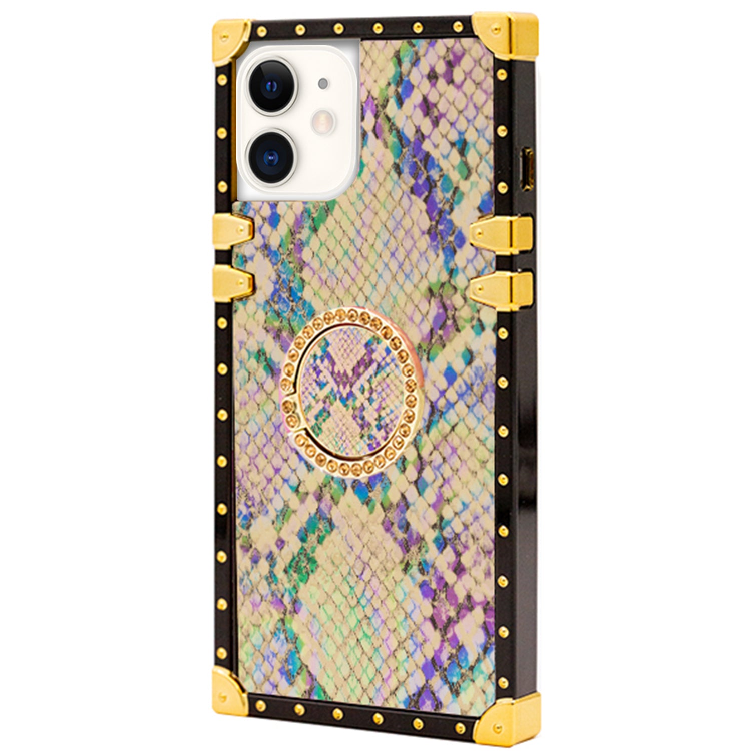 iPhone 11 (6.1") TPU Luxury Diamonds Fashion Case with Kickstand