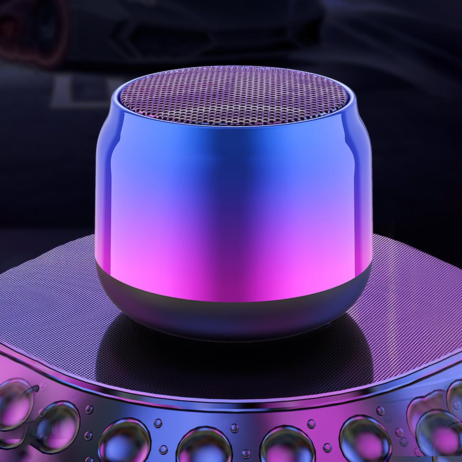 2021 new wireless Bluetooth audio outdoor portable small audio car subwoofer Mini Bluetooth speaker