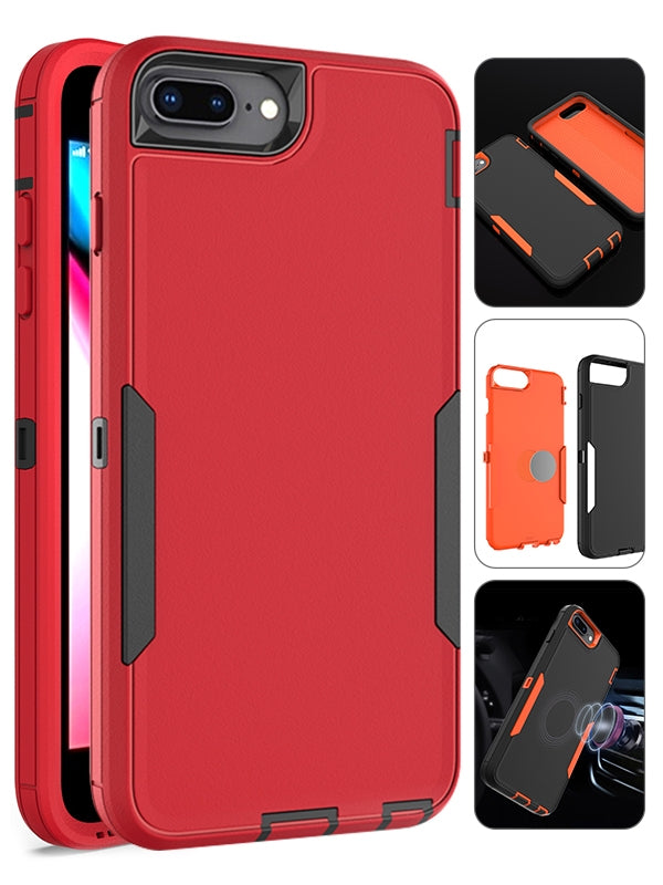 iPhon 6/7/8 Plus(5.5") Adsorbable  fully protected heavy-duty shockproof housing case