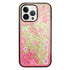 iPhone 13 Pro Max Diamond inlaid on both sides, colorful butterfly quicksand  case
