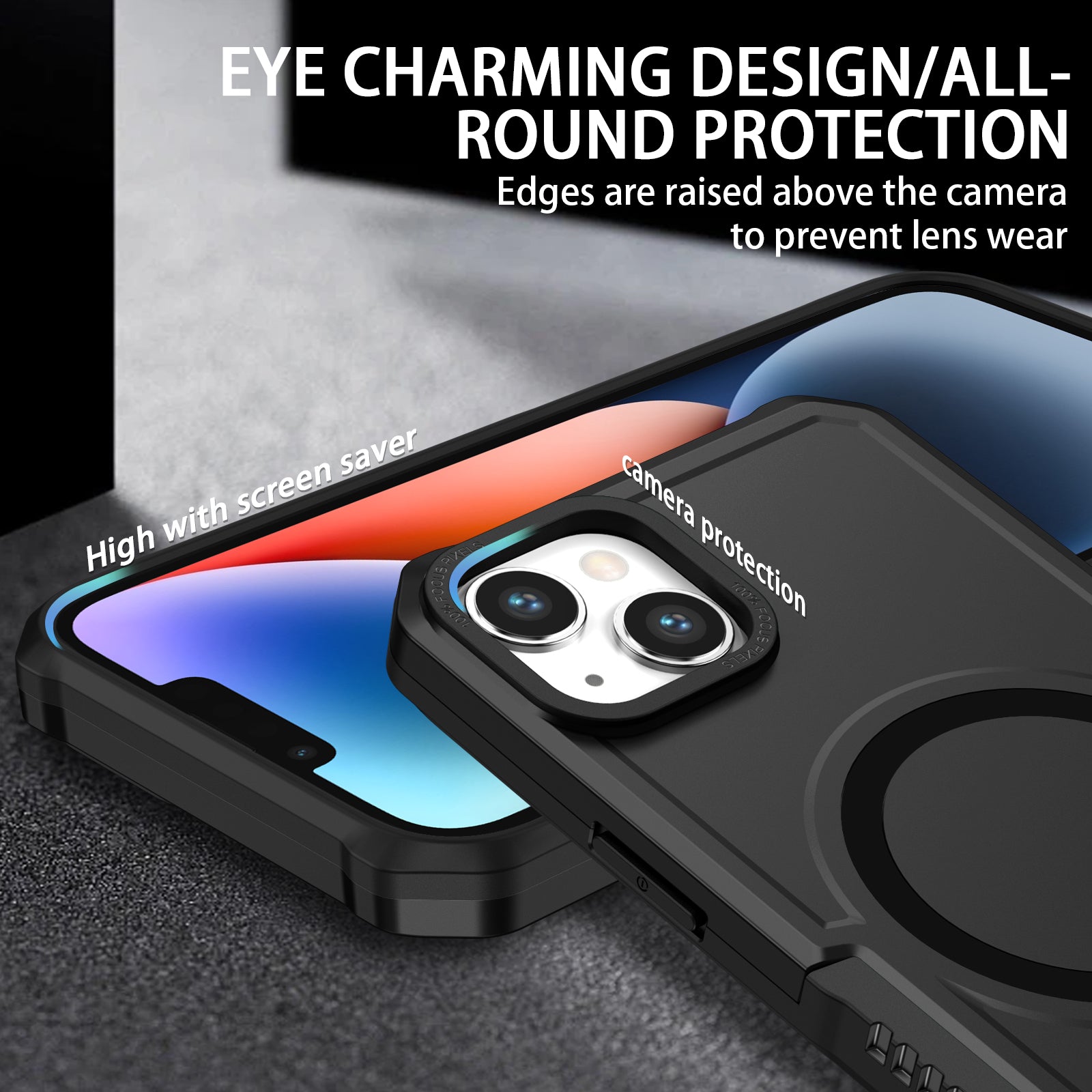 iPhone 14/13 magsafe Fall prevention Case