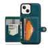 iPhone 14/13 Magnetic 2 in1 Leather Card Bag Case and Removable Back Cover
