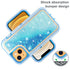 Transparent Floating Glitter Heavy Duty Case  for iPhone 13 mini
