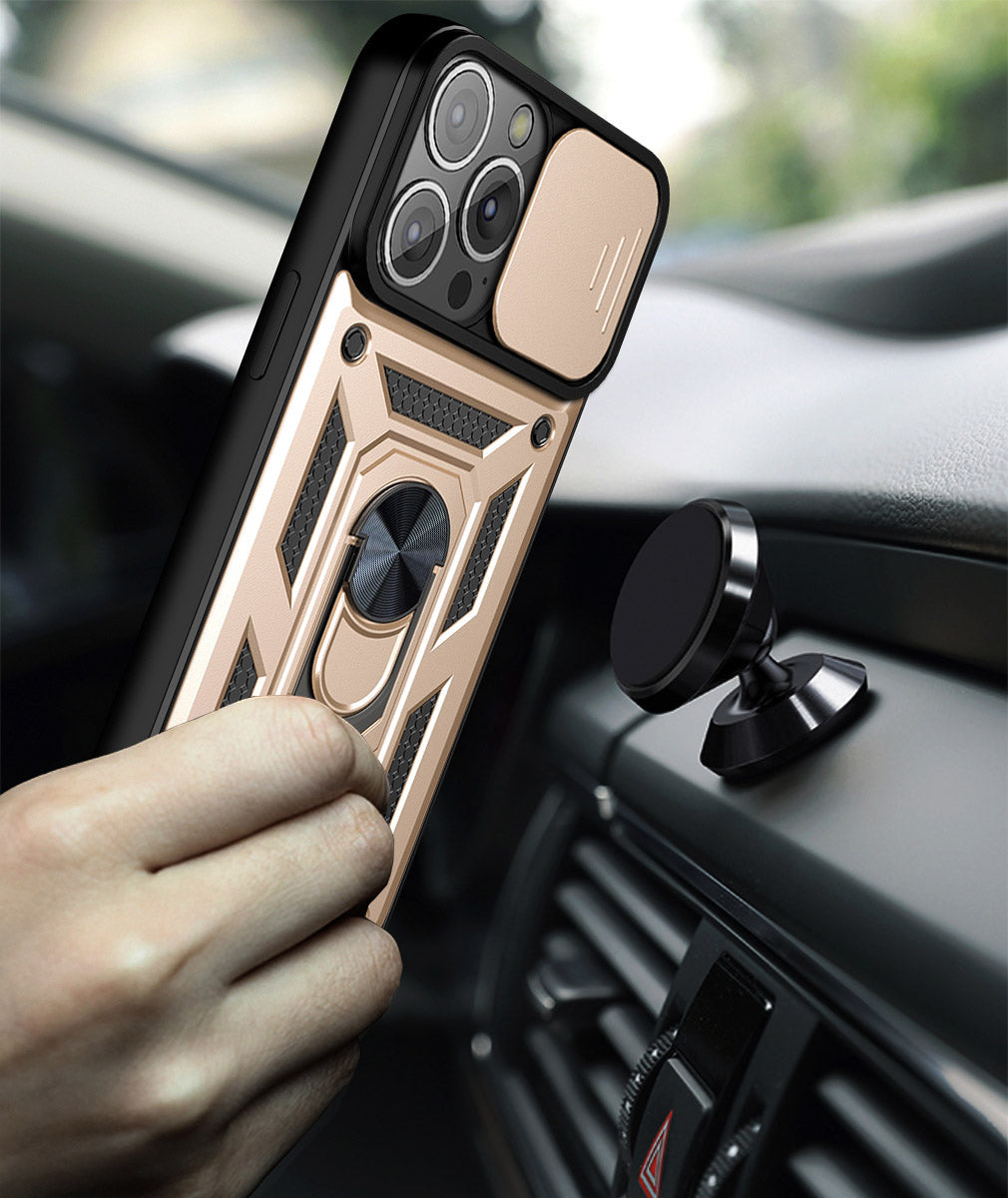 iPhone 13 Pro Sliding window with kickstand Phone Case