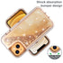 Transparent Floating Glitter Heavy Duty Case  for iPhone 13 mini