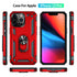 Dual Colors Ring Magnetic GPS car mount Phone Holder Case for iPhone 13 Pro