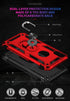 iPhone XR Dual Colors Ring Magnetic GPS car mount Phone Holder case