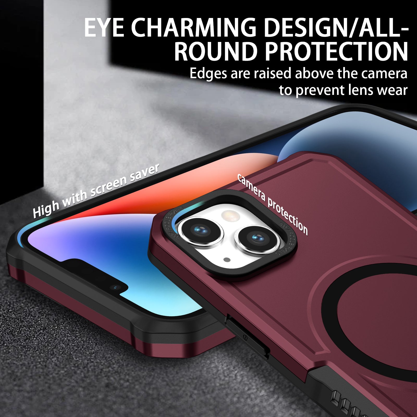 iPhone 14/13 magsafe Fall prevention Case