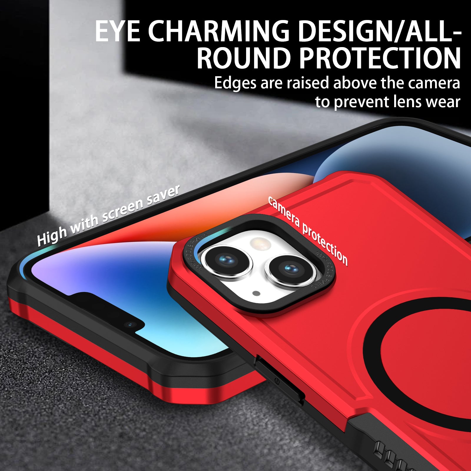 iPhone 14/13 magsafe Fall prevention Case