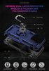 iPhone 14  Pro Dual Colors Ring Magnetic GPS car mount Phone Holder Case