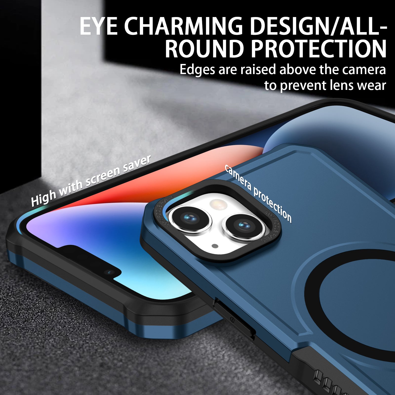 iPhone 14/13 magsafe Fall prevention Case