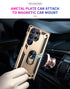 Samsung Galaxy S23  Ultra Case Ring Magnetic GPS car mount Phone Holder case