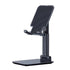 Mobile phone bracket folding and retractable
